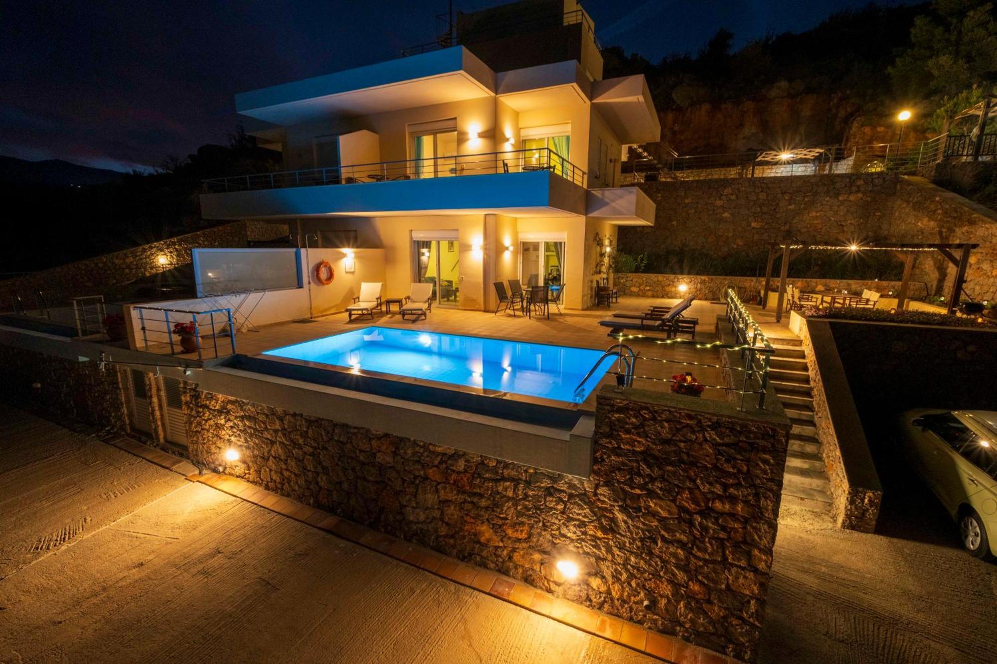 Villa Poppy Vathí エクステリア 写真